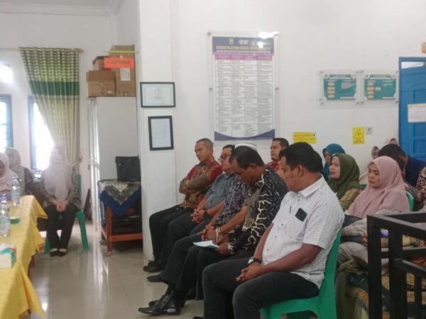 Rapat Percepatan Pengentasan Virus Campak terhadap Kejadian Luar Biasa (KLB) Campak di wilayah kerja UPTD Puskesmas Panyabungan Jae