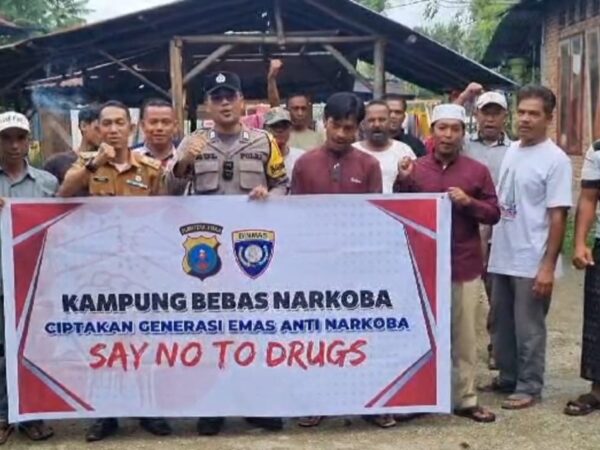 Kotasiantar Menuju Kampung Bebas Narkoba