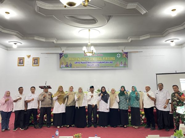 Kelurahan Kota Siantar Hadiri Kegiatan Mini Lokakarya Lintas Sektor Pertama Yang di Laksanakan Oleh UPTD Puskesmas Panyabungan Jae